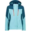 Image de CMP Damen Jacke, veste zippée avec capuche, couleur turquoise, taille 36