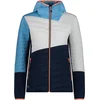 Image de Veste Hybride Pour Femme Cmp À Capuche Fixe M926 Bleu 44