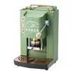 Image de Faber Pro Deluxe - Machine à café avec presse à dosettes en laiton - Cadre en acier vert acide mat - Neuf