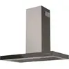 Image de 679 M3-3 Vitesses + Int-cdes Sensitives-filtres Métal+charbon-led-décor Box-l 90 Cm-inox Et Verre Noir - Glem