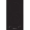 Image de Domino vitrocéramique 29cm 3000w noir - Glem Gas - GTH32K01 -