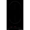 Image de Table domino induction 30cm 2 feux 3500w noir - Glem Gas - GTI321BS -