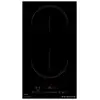 Image de Domino induction Glem GTI321BS 30 cm 2 foyers Ø18 cm Bridge 3.5 kW Noir - Neuf