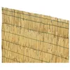 Image de Stars - Paravent Arella 1x5 Mt En Batons De Bambou 3/4 Mm Avec Reliure En Nylon Arelle Pour Jardin Exte'rieur Naturale 1x5 Mt