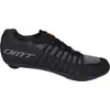 Image de Chaussures de vélo de course Superlight DMT Pogi, noires, pointure européenne 45, pour homme, noires, pointure européenne 45