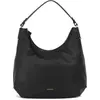 Image de Coccinelle Rebekka Medium sac noir, cuir grainé, zip