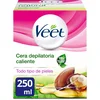 Image de Veet Natural Warm Wax With Argan Oil 250ML - Tous types de peau