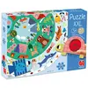Image de Jumbo Spiele GOULA Puzzle XXL Découvrir les animaux, puzzle pour enfants, jeu de pose, puzzles pour enfants, 53177