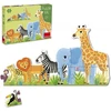 Image de Goula D53426 - "Puzzle XXL" - La jungle, du plus petit au plus grand, à partir de 2 ans