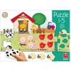 Image de Jumbo Spiele GOULA Puzzle 1-5, puzzle pour enfants, puzzle en bois, jeu de pose, enfants, apprendre les chiffres, 53438