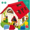Image de Jumbo Spiele GOULA Bauernhof geometrische Formen, Jeu d'encastrement, Jeu d'association, Jouets en bois, 55220