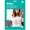 Image de Apli - Papier transfert T-shirt pour textiles clairs ou blancs, paquet de 10 feuilles