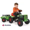 Image de Tracteur Electrique 6v 636 Injusa 136 X 52 X 50 Cm