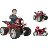 Image de Injusa Quad "The Beast" 12V batterie, 81 cm rouge/noir, convient dès 2 ans