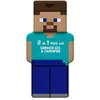 Image de Gel douche et shampoing 2 en 1 Minecraft Steve 2D (400 ml)