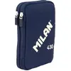 Image de Milan Trousse à crayons à deux compartiments 430 Depuis 1918 Bleu Homme Bleu One Size