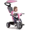 Image de FEBER - Baby Plus Music Pink, Tricycle rose pour garçons et filles de 9 mois à 3 ans (Famosa 800012132) FAMOSA
