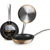 Image de Ibili Frying pan 495022 in Brown color size 22 cm