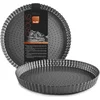 Image de Ibili Moule ondulé perforé pour plats croustillants 20 cm Argent Argent Taille unique