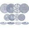 Image de Service de table Ibili Armonia, porcelaine, 12 pièces, bleu