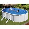 Image de Piscine Acier Blanc Atlantis Ovale 5,27 X 3,27 X 1,32 M - Gré