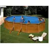Image de Gre - Piscine Acier Gré Ovale Pacific 634 X 399 X H.122 Cm - Filtre À Sable