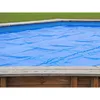 Image de Gre - Bâche À Bulles Pour Piscine Bois Octogonale Macadamia 6,32 X 3,35 M - Gré