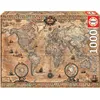 Image de Educa Puzzle 9215159 - Antique World Map - 1000 pi ¨ces Puzzle