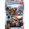 Image de Educa Borras - Puzzle Marvel Avengers 2x100 elementów, oficjalny produkt premium