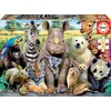 Image de Educa - Drôles d'animaux du zoo - Puzzle 300 pièces