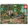 Image de Puzzle 2000 pièces Jungle africaine 16013