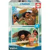 Image de Educa Borras - Puzzle Disney Vaiana 2x48 elementów, oficjalny produkt premium