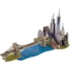 Image de Educa Puzzle 3D en bois - Brooklyn Bridge, Manhattan Dream, 160 pièces