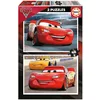 Image de Educa- Cars 3 2 Puzzles pour enfants, 48 pièces, 4 ans et plus (17177) EDUCA
