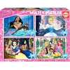 Image de Puzzle Disney Princess 4 en 1 - Disponible en boîtes de 50, 80, 100 ou 150 pièces.
