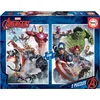 Image de Puzzle 500 pièces 2 x 500 Avengers 17994