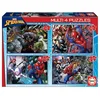 Image de 4 casse-têtes progressifs - EDUCA - Multi 4 In 1 Ultimate Spider-Man