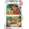 Image de Ensemble de 2 Puzzles Disney Animaux de 20 Pièces - Amusement Assuré - Neuf