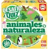 Image de Educa Borrás Desafío Quiz Animales Y Naturaleza, Jeu de société familial avec 380 questions d'histoire, à partir de 6 ans (18219) EDUCA Tranche d'âge : +7 ans