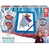 Image de Educa- Table de dessin et de lumière Frozen 2, livret, crayon et autocollants inclus (18369) EDUCA