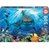 Image de Puzzle Requin blanc Educa (500 pcs)