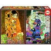 Image de Educa - Klimt 2x1000 pièces Art Collection Puzzle