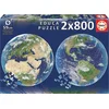 Image de Puzzle rond 2x800 pièces Terra Educa 19039