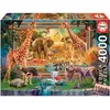 Image de Educa 19285 La savane s'éveille 4000 pièces puzzle