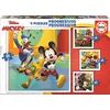 Image de Educa Borras 4 puzzles progressifs mickey et ses amis