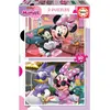 Image de Educa - Disney - Minnie - Puzzle 2x20 pièces