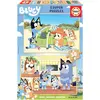 Image de EDUCA Puzzle en bois Bluey 2x50 pièces