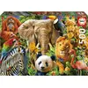 Image de Puzzle : Animaux Educa 500 pièces