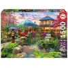 Image de Puzzle Educa Jardin japonais 1500 pièces 85 x 60 cm Multicolore - Neuf