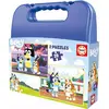 Image de Educa Mallette Puzzle Bluey 2x20 pièces Multicolore One Size